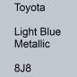 Preview: Toyota, Light Blue Metallic, 8J8.